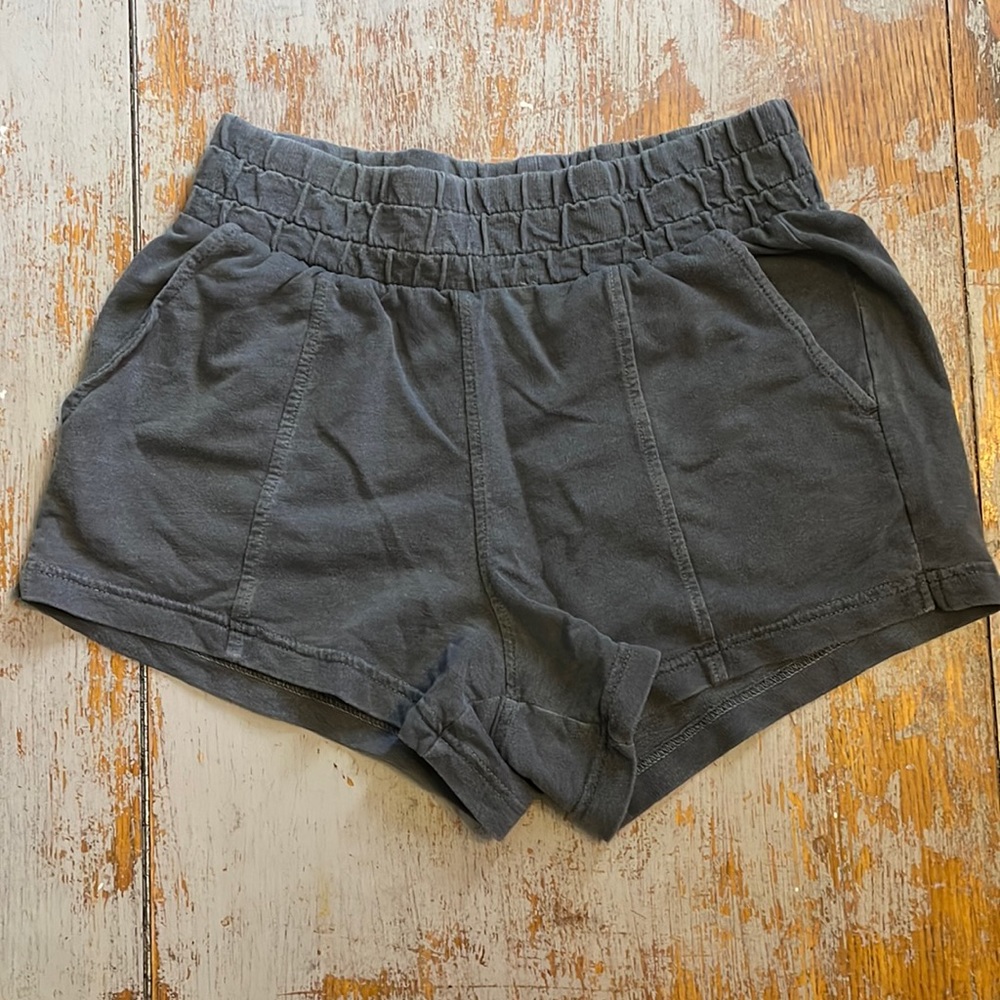Grey lounge shorts